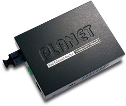 PLANET 10/100Base to 100Base-FX (SC) SM Bridge Fiber Converter 35km