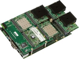 MikroTik RB800 mit MPC8544 800MHz CPU, 256MB RAM, 3xGbit, 4x miniPCI, 1x miniPCIe