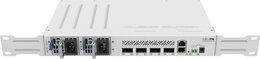 MikroTik Cloud Router Switch, 4x 100GB QSFP28, PoE in, 2 redundante Netzteile
