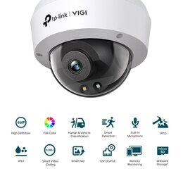 TP-Link VIGI 4MP Full-Color Dome Netzerk Kamera