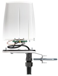 QuWireless QuSpot für TRB140 ohne Gehäuse, IP67 Outdoor Gehäuse mit LTE Omni-Antenne