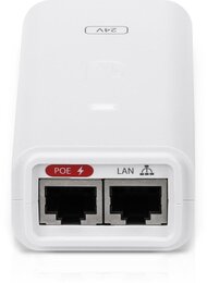 Ubiquiti PoE Injector, 24V DC, 1A, weiss