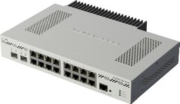 MikroTik Cloud Core Router mit 4-Core CPU, 16x 1GB, 2x 10GB SFP+, Desktop