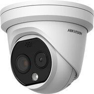 DS-2TD1217-2/QA - 4MP IP fixed Thermal & Optical Turret Kamera, IP67, PoE