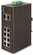 IP30 Industrial 8Port +2Port Gbit SFP managed Switch