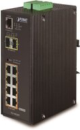 Industrial 8Port Gbit PoE(af) + 2Port SFP managed Switch