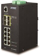 IP30 Industrial 8-Port Gbit + 4Port SFP managed Switch (IP30)