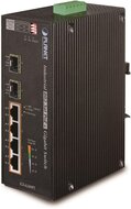 Industrial 4Port Gbit PoE+ + 2Port Gbit SFP Switch