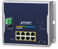 IP30 Industrial L2+ 8Port 1Gbit 802.3at PoE + 2Port 1Gbit SFP, Wallmount Switch
