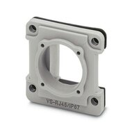 RJ45-Anbaurahmen,IP67, für Keystone Jacks, Montageausschnitt