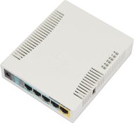 RB951Ui-2HnD mit 600Mhz CPU, 128MB RAM, 5xLAN, 2.4Ghz 802b/g/n 2x2 Two Chain
