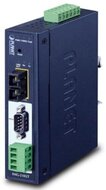 IP30 Industrial 1-Port RS232/RS422/RS485 Modbus Gateway (1 x 100FX SC, MM/2km)