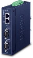 IP30 Industrial 2-Port RS232/RS422/RS485 Serial Device Server