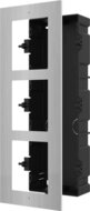 DS-KD-ACF3/S - Zubehör modulare Türstation für Unterputzmontage, 3 Module