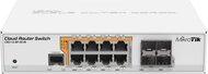 CRS112-8P-4S-IN Cloud Router Switch mit QCA8511 400Mhz, 8x Gbit, 4x SFP, PoE Out