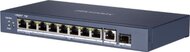 DS-3E0510HP-E - 10-Port 1 Gbps unmanaged PoE Switch, IEEE 802.3af/at, 110W