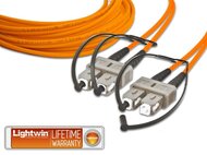 High Quality Duplex LWL Patchkabel, MM OM2, SC - SC 