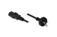 Stromkabel, AU, Type I Stecker auf C13 Stecker