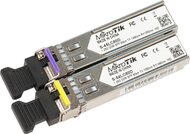 Pair of SFP 1.25G module for 80km links with Single LC-connectors