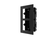 DS-KD-ACF2/Black - Zubehör modulare Türstation für Unterputzmontage, 2 Module