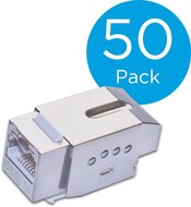 KAT6 10 Gigabit Ethernet Keystone Modul, mit Sperrfunktion
