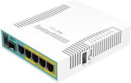 hEX PoE, 800 MHz CPU, 128 MB RAM, 5 Port Gigabit + 1 Port SFP