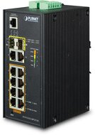 Industrial L2+ 8Port Gbit 802.3at PoE + 2Port Gbit + 2Port SFP managed Switch