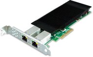 2-Port 10/100/1000T 802.3at PoE+ PCI Express Server Adapter, 60W PoE