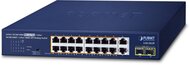 16-Port 1Gbit 802.3at PoE + 2-Port 1Gbit + 2-Port SFP Desktop Switch, 120W