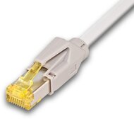 KAT6A HQ Patchkabel, DRAKA 500MHz, Hirose TM31, LSOH, weiß 