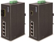 4Port 10/100Mbps PoE + 1-Port Fiber(SFP) Industrial Switch