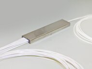 PLC Splitter 1xN mit 0,9mm Kabel, SC/APC, G657.A1, 900µm Faser, 1260-1650nm 