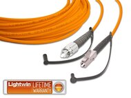 High Quality Simplex LWL Patchkabel, MM OM2, FC - LC 