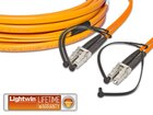 High Quality Flat-Duplex LWL Patchkabel, MM OM2, LC - LC