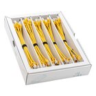 KAT6A 10 Gigabit Lightpatchkabel, 0,15m, U/FTP, Ø 3,8mm, gelb, 50-Pack