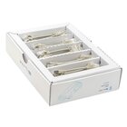 KAT6A 10 Gigabit Lightpatchkabel, 0,1m, U/FTP, Ø 3,8mm, grau, 50-Pack