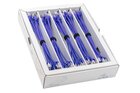 KAT6A 10 Gigabit Lightpatchkabel, 0,15m, U/FTP, Ø 3,8mm, violett, 50-Pack