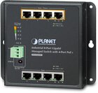 Industrial 8-Port Gbit Wall-mount Managed with 4x PoE+