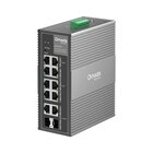 Omada 10-Port Gigabit Industrial Easy Managed Switch, 6-Port PoE+ & 2-Port PoE++