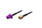 SMA Stecker an FAKRA D Stecker Adapterkabel, 0,5 Meter