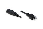 Stromkabel, US, Type P Stecker auf C13 Stecker