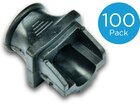 Staubschutz für ungenützte RJ45 Ports, 100er-Pack