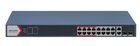 DS-3E1318P-EI(B) - 16-Port 100 Mbps PoE + 2-Port 1000 Combo Switch, SmartManaged