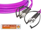 High Quality Flat-Duplex LWL Patchkabel, MM OM4, FC - ST