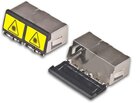 Staubschutzkappe für SC Duplex / LC Quad Kupplung mit Dual Shutter