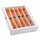 KAT6A 10 Gigabit Lightpatchkabel, 0,15m, U/FTP, Ø 3,8mm, orange, 50-Pack