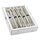 KAT6A 10 Gigabit Lightpatchkabel, 0,25m, U/FTP, Ø 3,8mm, grau, 50-Pack