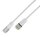 KAT6A 10 Gigabit Lightpatchkabel rund, U/UTP, transluzente Stecker 