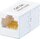 KAT.6A RJ45 Kupplung, Buchse/Buchse, 1:1 belegt, UTP