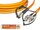 High Quality Flat-Duplex LWL Patchkabel, MM OM2, LC - SC